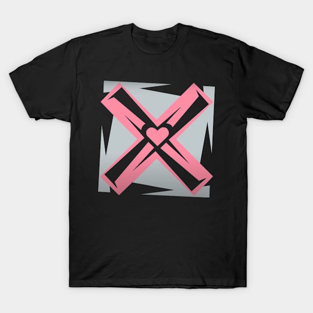 TXT The Chaos Chapter  Fight or Escape Album Logo T-Shirt by hallyupunch